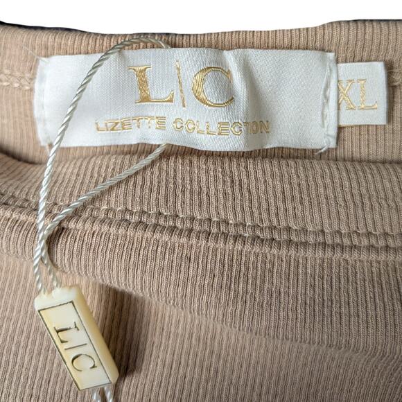 New with Tags Boat-Neck Fitted Top | Women's XL - Picture 3 of 7